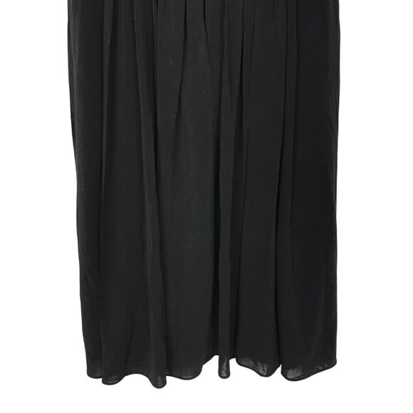 BCBGMaxazria Black Fit and Flare Flowy Dress - Picture 6 of 9